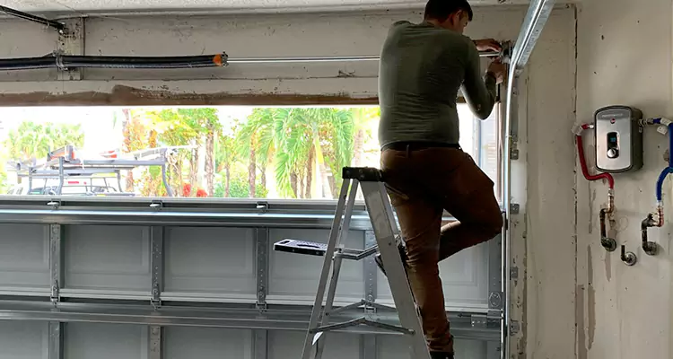 Garage Door Tension Spring Replacement in Delray Beach, FL