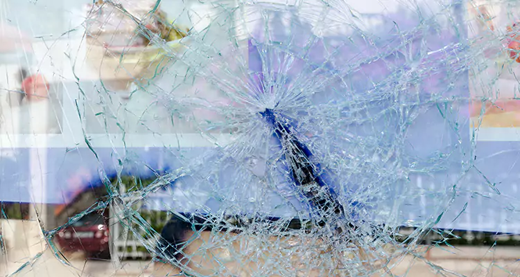 Cracked Glass Balcony Door Repair in Delray Beach, FL