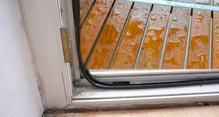 Water Leaking Wooden Patio Doors Repair in Delray Beach, FL