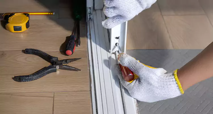 Closet Sliding Door Track Repair in Delray Beach, FL