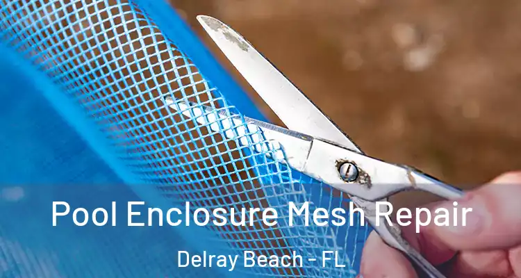  Pool Enclosure Mesh Repair Delray Beach - FL